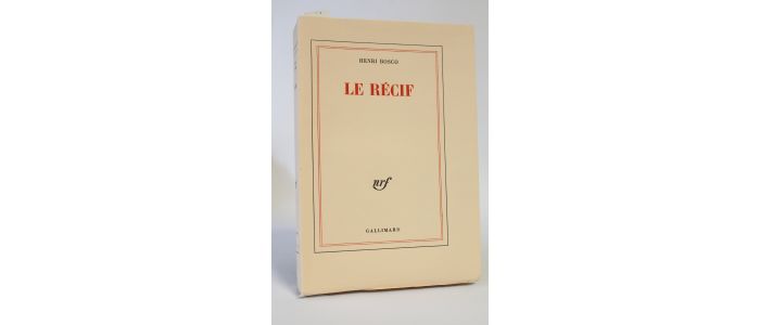 BOSCO : Le récif - Erste Ausgabe - Edition-Originale.com