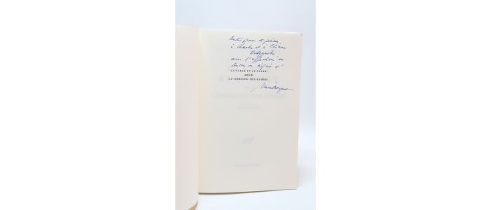 BOSQUET : La fable et le fouet - Signed book, First edition - Edition-Originale.com