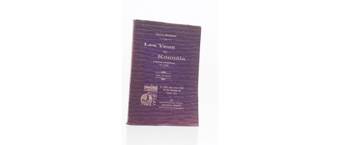 BOUCHOR : Les yeux de Kounâla, légende bouddhique en 5 actes - Prima edizione - Edition-Originale.com