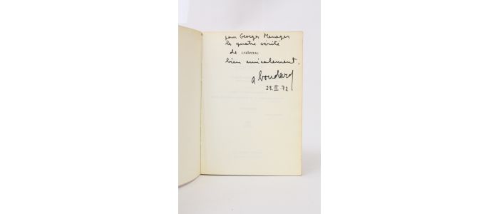 BOUDARD : L'hôpital - Autographe, Edition Originale - Edition-Originale.com