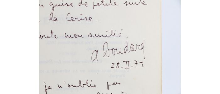 BOUDARD : L'Hôpital - Autographe, Edition Originale - Edition-Originale.com