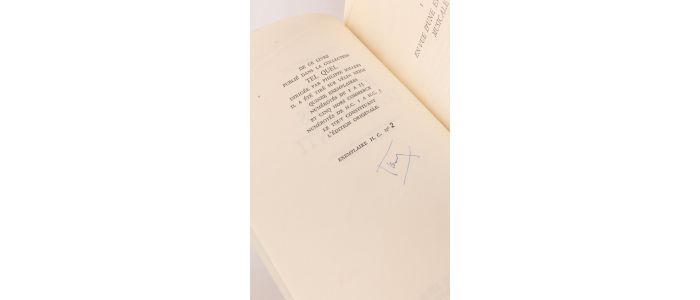 BOULEZ : Relevés d'apprenti - Libro autografato, Prima edizione - Edition-Originale.com
