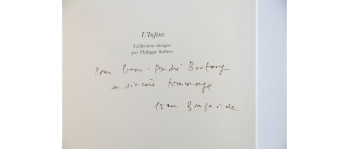 BOURGEADE : L'Argent - Libro autografato, Prima edizione - Edition-Originale.com
