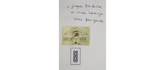 BOURGEADE : Une ville grise - Signiert, Erste Ausgabe - Edition-Originale.com