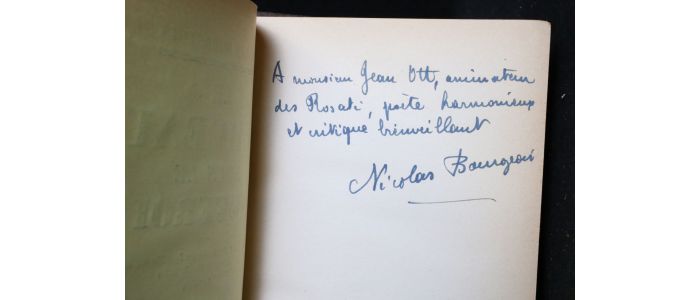 BOURGEOIS : Le berceau sous le beffroi - Signed book, First edition - Edition-Originale.com