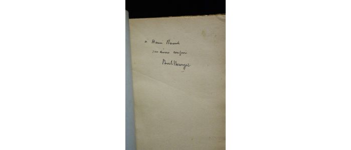 BOURGET : Le tapin - Signed book, First edition - Edition-Originale.com