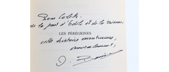 BOURIN : Les Pérégrines - Signiert, Erste Ausgabe - Edition-Originale.com