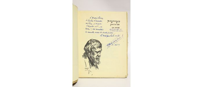 BRAHM : Paysages peints en vers - Signed book, First edition - Edition-Originale.com