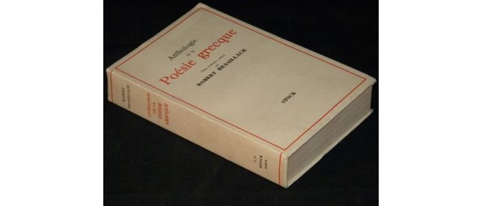 BRASILLACH : Anthologie de la poésie grecque - Edition Originale - Edition-Originale.com