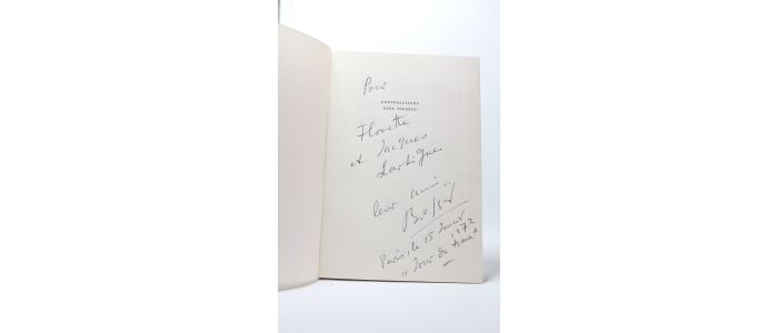 BRASSAÏ : Conversations avec Picasso - Autographe, Edition Originale - Edition-Originale.com