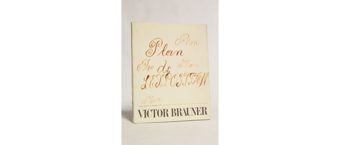BRAUNER : Plan de l'exposition - First edition - Edition-Originale.com