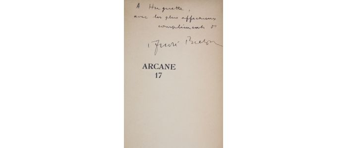 BRETON : Arcane 17 - Signiert, Erste Ausgabe - Edition-Originale.com