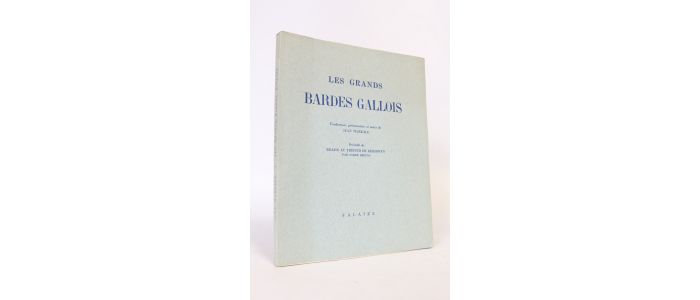 BRETON : Les grands bardes gallois - Erste Ausgabe - Edition-Originale.com