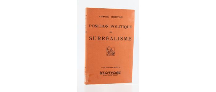 BRETON : Position politique du Surréalisme - First edition - Edition-Originale.com