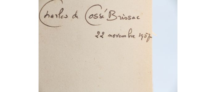 BRISSAC : Les Brissac Maison de Cossé - Libro autografato, Prima edizione - Edition-Originale.com