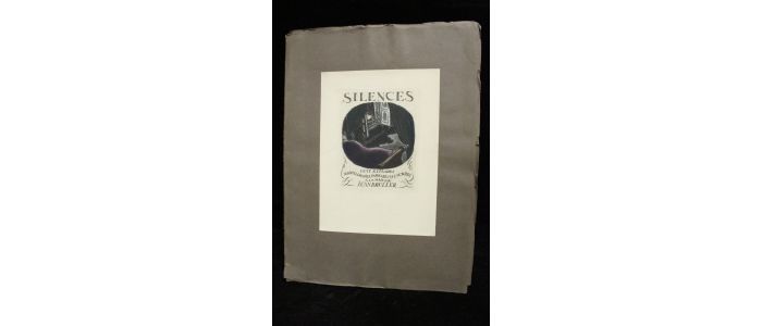 BRULLER : Silences - Libro autografato, Prima edizione - Edition-Originale.com