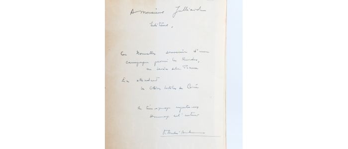 BRUNEL : Gulusar - Contes et légendes du Kurdistan - Autographe, Edition Originale - Edition-Originale.com