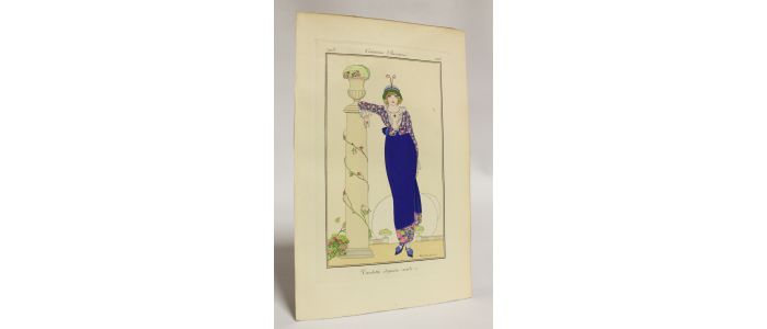Costumes parisiens. Toilette d'après-midi (pl.103, Journal des Dames et des Modes, 1913 n°46) - Erste Ausgabe - Edition-Originale.com
