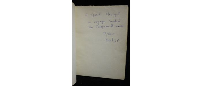 BRUNO : L'amour et les hommes - Libro autografato, Prima edizione - Edition-Originale.com