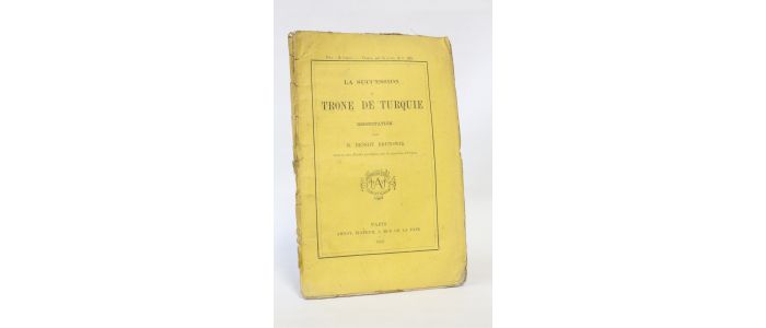 BRUNSWICK : La succession du trône de Turquie - Prima edizione - Edition-Originale.com