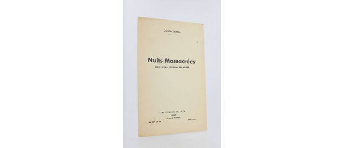 BRYEN : Nuits massacrées - Prima edizione - Edition-Originale.com