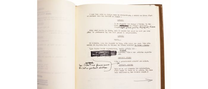 BUNUEL : Agón o El canto del cisne. Tapuscrit du Scénario original inédit de Luis Buñuel comportant des corrections manuscrites de Jean-Claude Carrière - Signed book, First edition - Edition-Originale.com