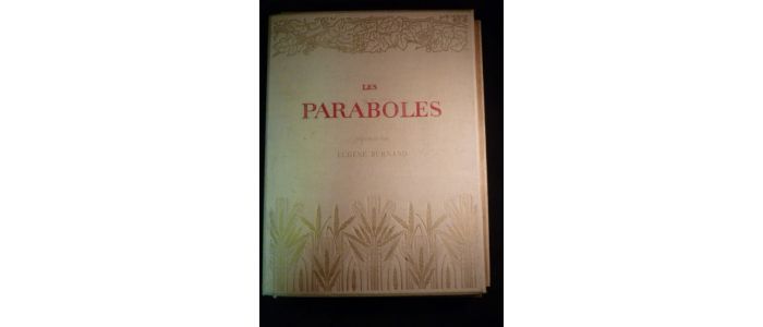 Les Paraboles - Edition Originale - Edition-Originale.com