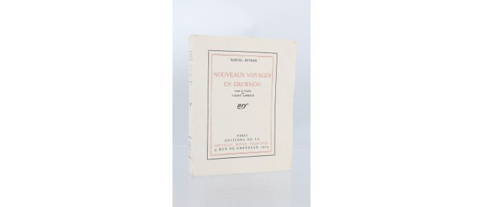 BUTLER : Nouveaux voyages en Erewhon - Edition Originale - Edition-Originale.com