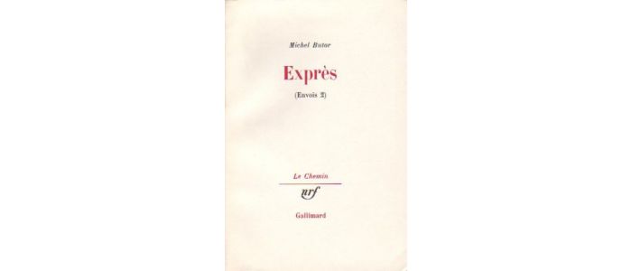 BUTOR : Exprès - Erste Ausgabe - Edition-Originale.com