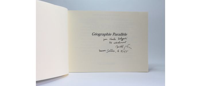 BUTOR : Géographie parallèle - Libro autografato, Prima edizione - Edition-Originale.com