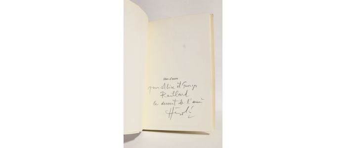 BUTOR : Hors-d'oeuvre - Signed book, First edition - Edition-Originale.com