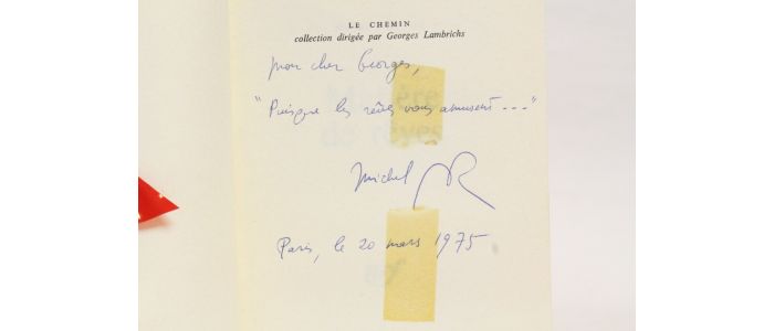 BUTOR : Matière de rêves - Signiert, Erste Ausgabe - Edition-Originale.com