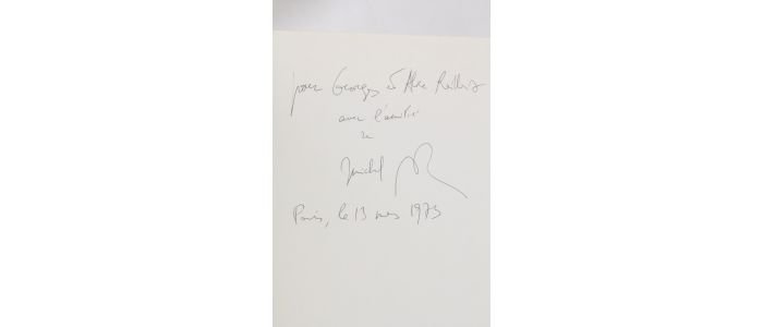 BUTOR : Michel Butor et ses peintres - Autographe, Edition Originale - Edition-Originale.com