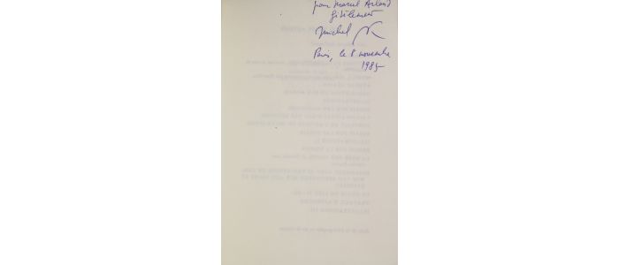 BUTOR : Mille et un plis - Libro autografato, Prima edizione - Edition-Originale.com