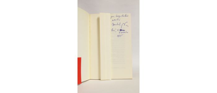 BUTOR : Mille et un plis - Autographe, Edition Originale - Edition-Originale.com