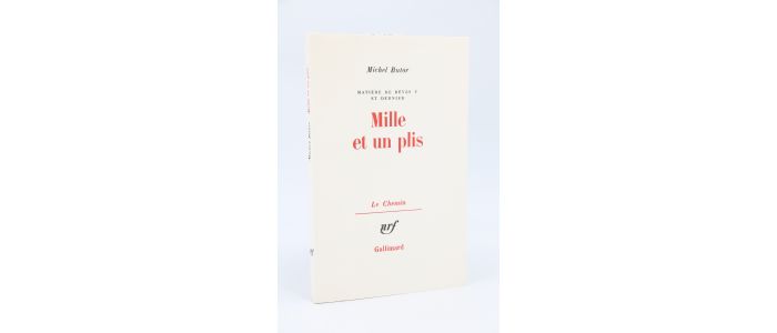 BUTOR : Mille et un plis - First edition - Edition-Originale.com