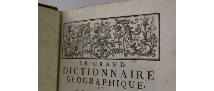 BRUZEN DE LA MARTINIERE : Le Grand dictionnaire géographique, historique et critique - First edition - Edition-Originale.com