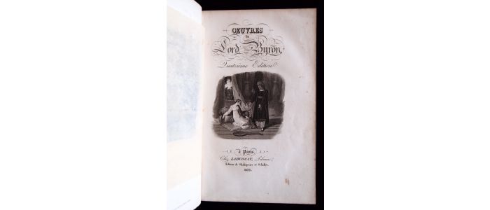 Byron Lord Oeuvres De Lord Byron First Edition Edition Originale Com