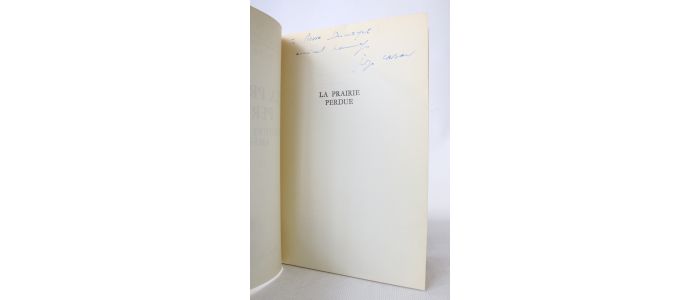 CABAU : La prairie perdue. Histoire du roman américain - Autographe, Edition Originale - Edition-Originale.com