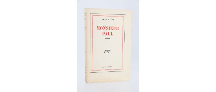 CALET : Monsieur Paul - Erste Ausgabe - Edition-Originale.com
