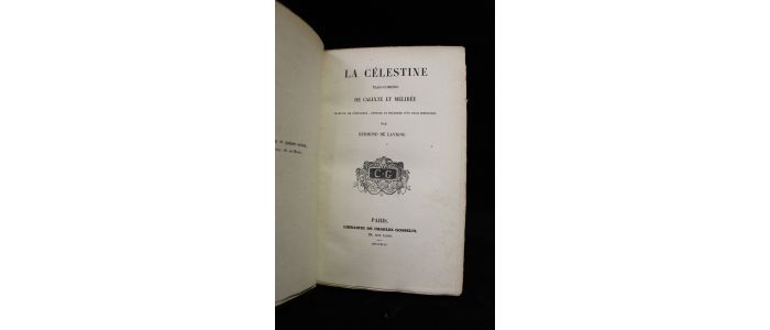 CALIXTE : La Célestine - Erste Ausgabe - Edition-Originale.com