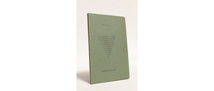 CAMACHO : L'arbre acide - Prima edizione - Edition-Originale.com