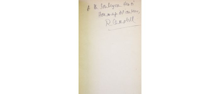 CAMPBELL : Jean-Paul Sartre ou une littérature philosophique - Libro autografato, Prima edizione - Edition-Originale.com