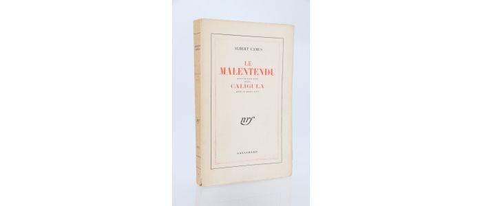 CAMUS : Le malentendu suivi de Caligula - Edition Originale - Edition-Originale.com