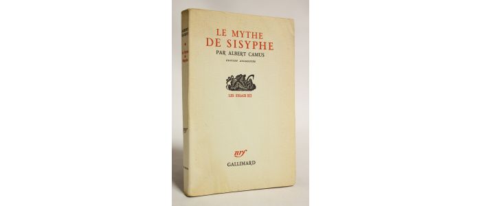 CAMUS : Le mythe de Sisyphe - Erste Ausgabe - Edition-Originale.com