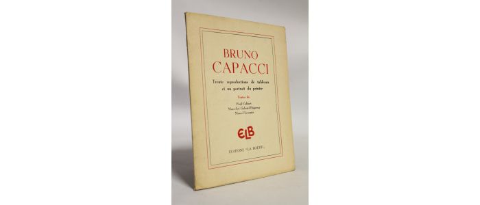 CAPACCI : Capacci, trente reproductions et un portrait - First edition - Edition-Originale.com