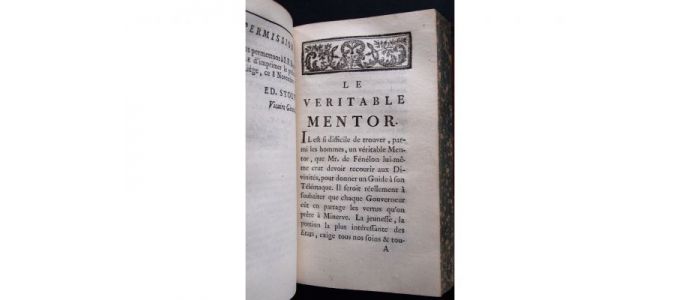 CARACCIOLI : L'univers enigmatique. [Ensemble] Le véritable mentor, ou l'éducation de la noblesse - Edition-Originale.com