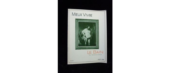 CARCO : Le bain - In Mieux vivre n°8 - Prima edizione - Edition-Originale.com