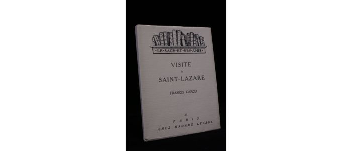 CARCO : Visite à Saint-Lazare - Edition Originale - Edition-Originale.com