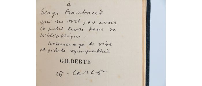 CARCO : Gilberte - Libro autografato, Prima edizione - Edition-Originale.com